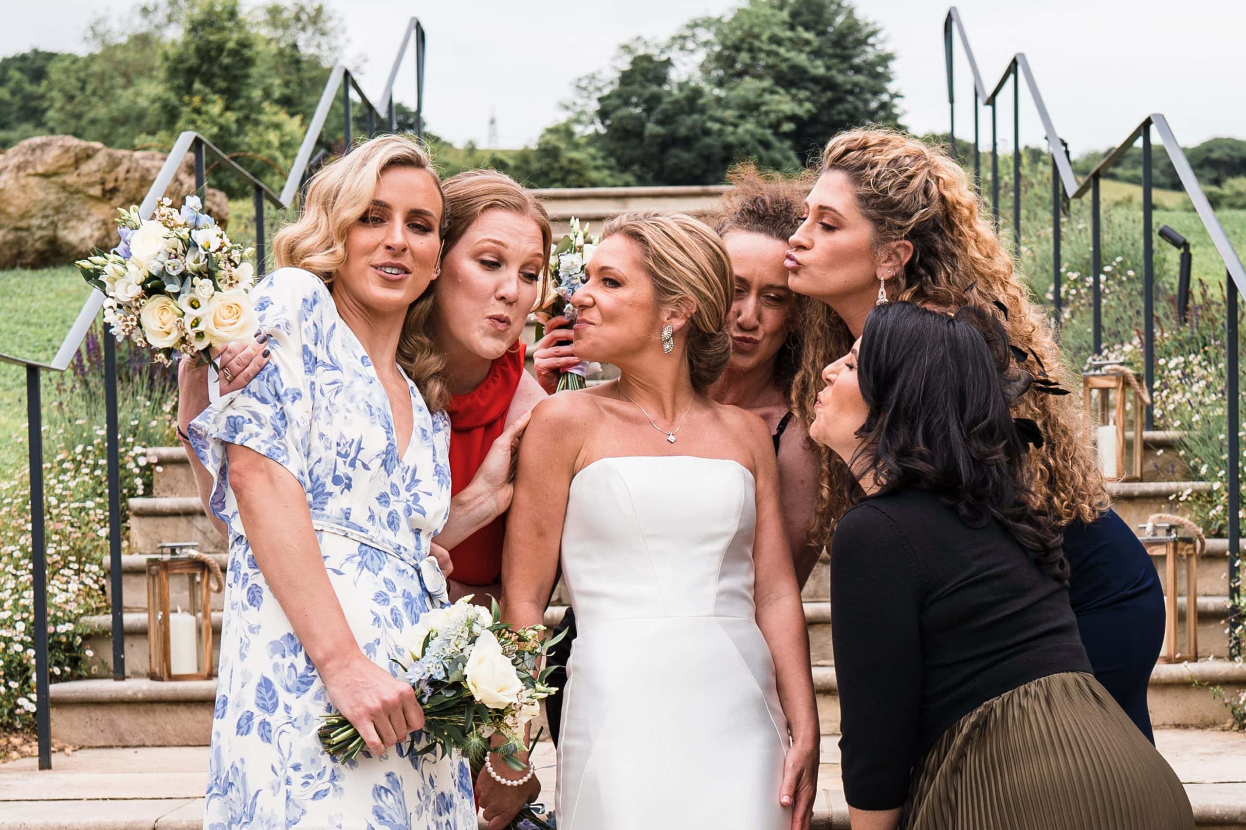Nothing more important at your wedding than having your gang to celebrate with