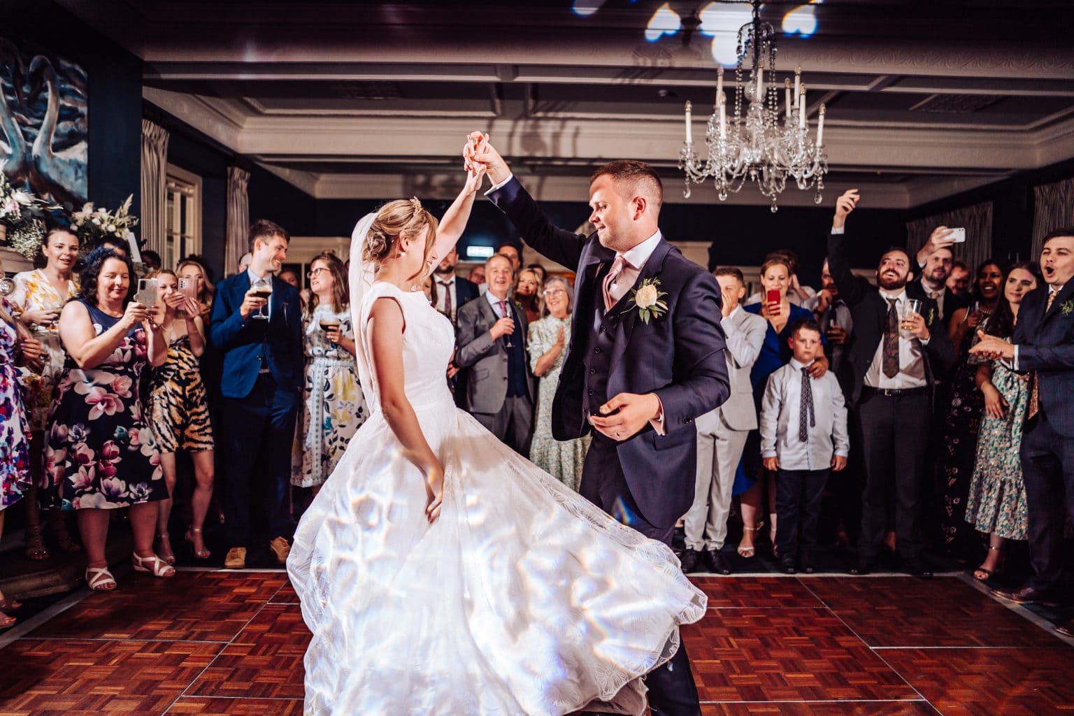 First Dance at The Swan in Bibury